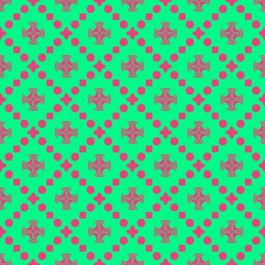 Modern soyut desen arka plan pembe ve yeşil