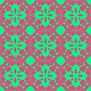 Modern soyut desen arka plan pembe ve yeşil