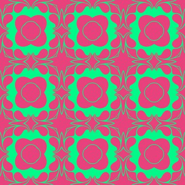 Modern soyut desen arka plan pembe ve yeşil