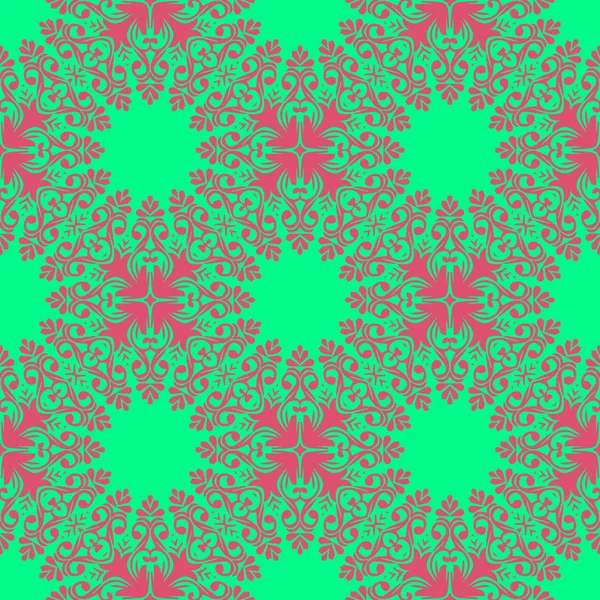 Motif Abstrait Moderne Fond Rose Vert — Photo