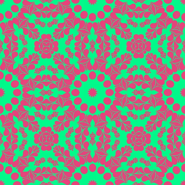 Motif Abstrait Moderne Fond Rose Vert — Photo