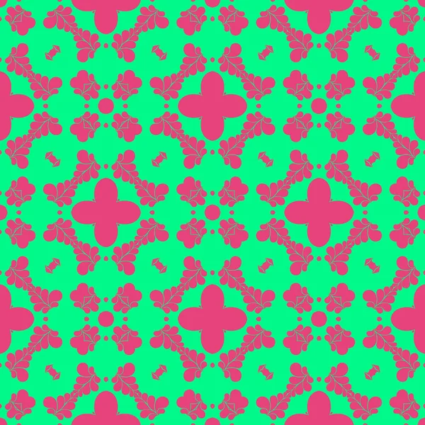 Modern Abstract Pattern Background Pink Green — Stock Photo, Image