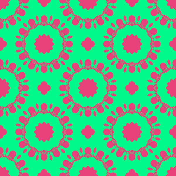 Modern abstract pattern background pink and green