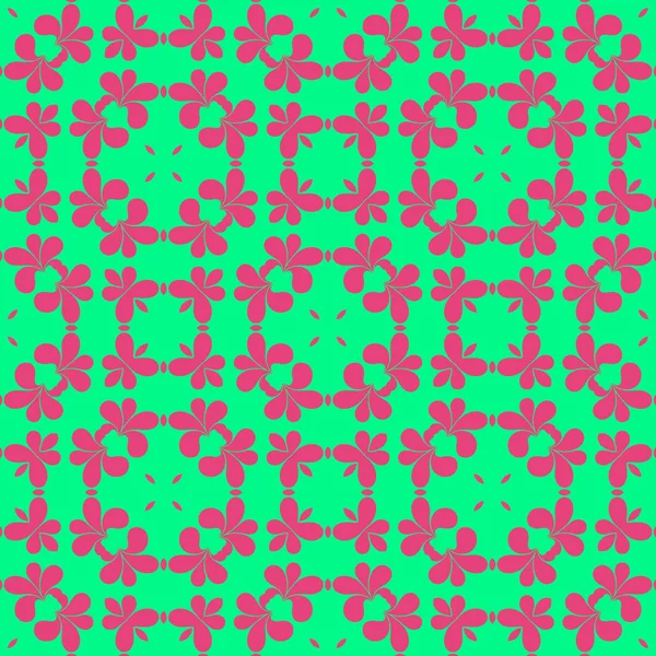 Σύγχρονο Αφηρημένο Μοτίβο Φόντο Ροζ Και Πράσινο — Φωτογραφία Αρχείου