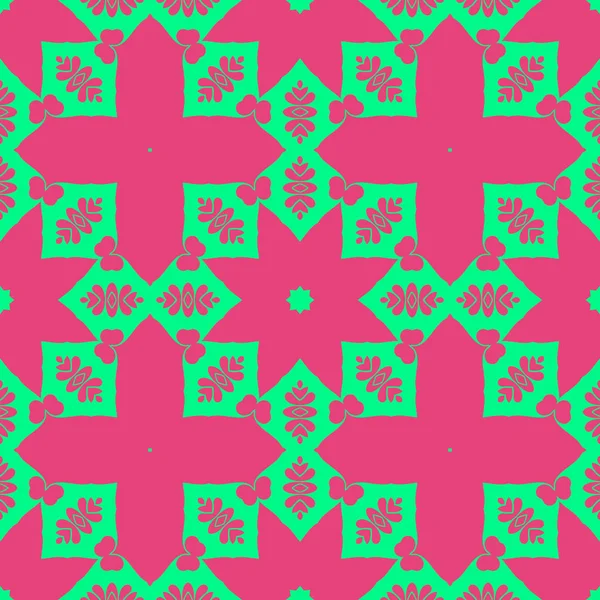 Modern Abstract Pattern Background Pink Green — Stock Photo, Image