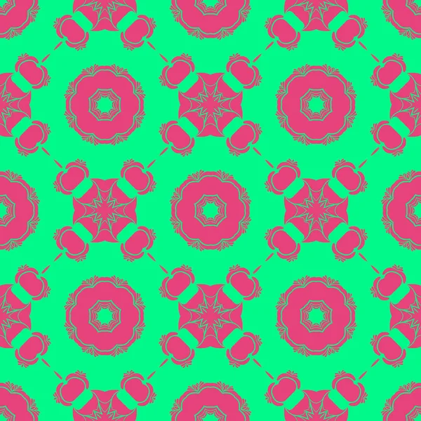 Moderne Abstrakte Muster Hintergrund Rosa Und Grün — Stockfoto