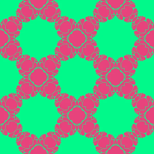 Patrón Abstracto Moderno Fondo Rosa Verde — Foto de Stock