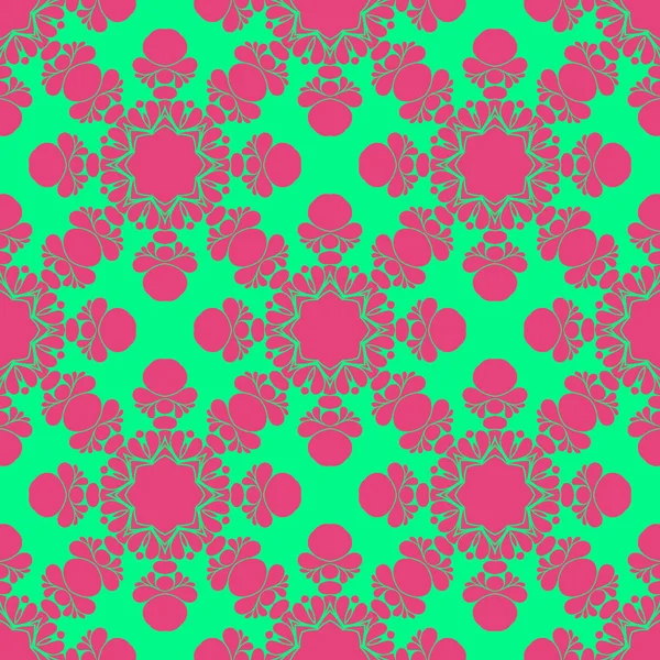 Сучасний Абстрактний Візерунок Фон Рожевий Зелений — стокове фото