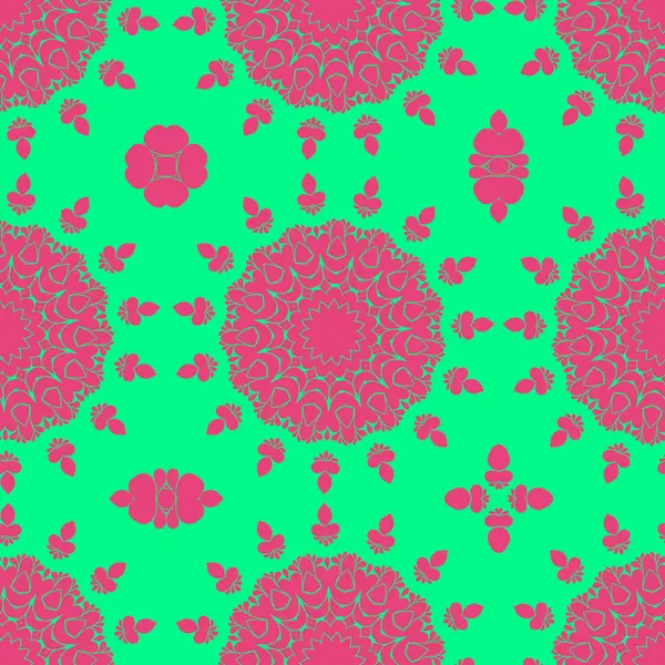 Modern soyut desen arka plan pembe ve yeşil