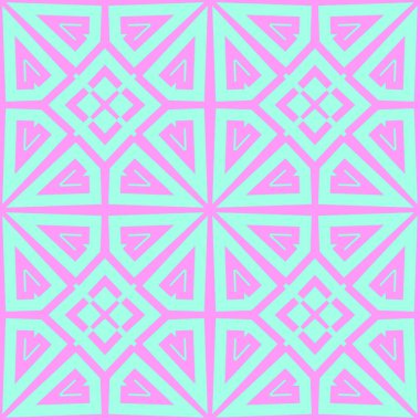 Arka plan olarak soyut mavi ve mor geometrik desen  