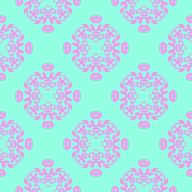 Arka plan olarak soyut mavi ve mor geometrik desen  