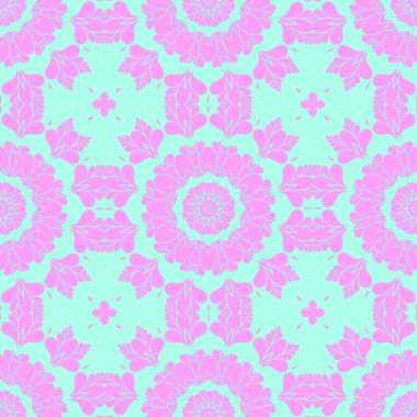 Arka plan olarak soyut mavi ve mor geometrik desen  