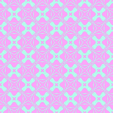 Pembe ve açık mavi renklerde modern soyut desen