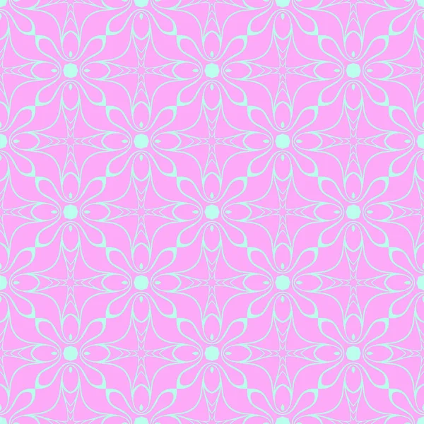 Современный Абстрактный Рисунок Розовых Светло Голубых Цветах — стоковое фото