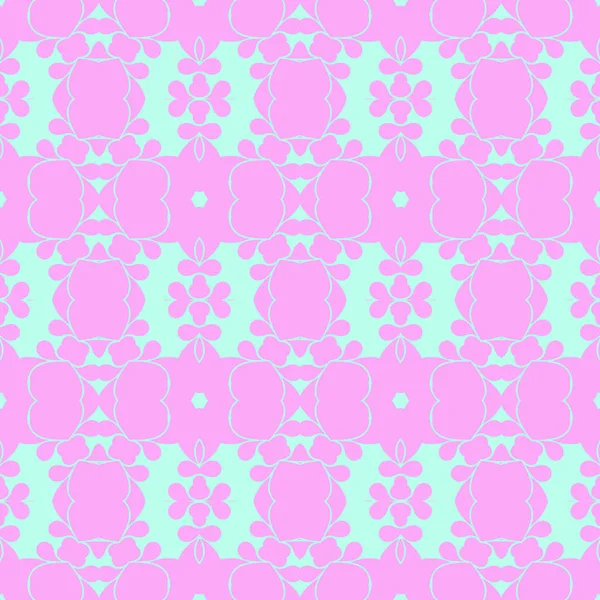 Modern Abstract Pattern Pink Light Blue Colors — Stock Photo, Image