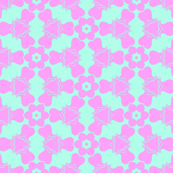 Modern Abstract Pattern Pink Light Blue Colors — Stock Photo, Image