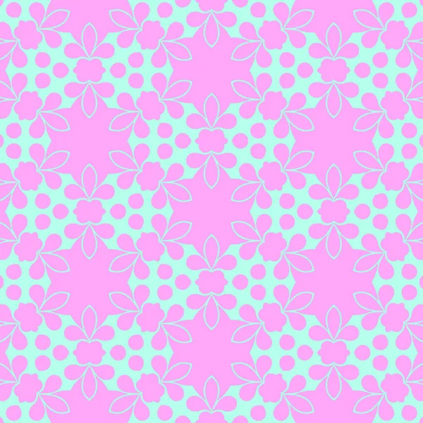 Pembe ve açık mavi renklerde modern soyut desen