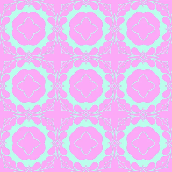 Moderne Abstracte Patroon Roze Licht Blauwe Kleuren — Stockfoto