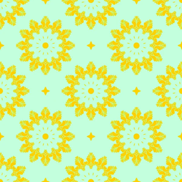 Modern Abstract Pattern Yellow Light Green Colors — Stock Photo, Image