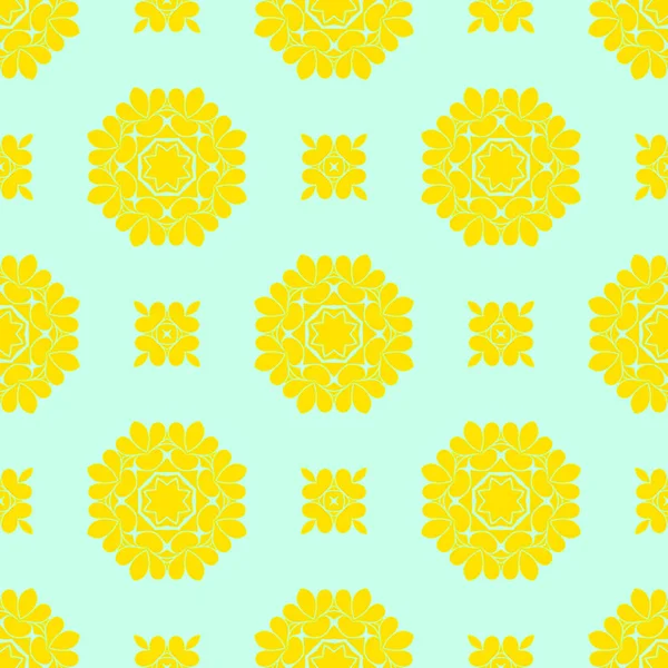 Modern Abstract Pattern Yellow Light Green Colors — Stock Photo, Image