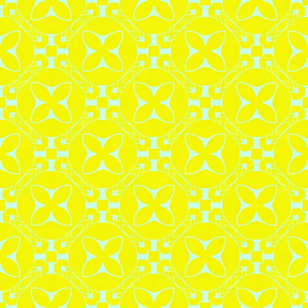 Modern Abstract Pattern Yellow Light Green Colors — Stock Photo, Image