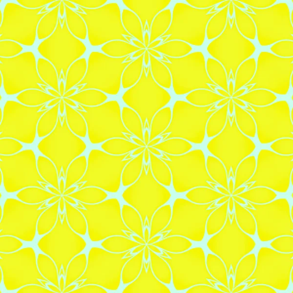 Sarı Açık Yeşil Renklerde Modern Soyut Desen — Stok fotoğraf