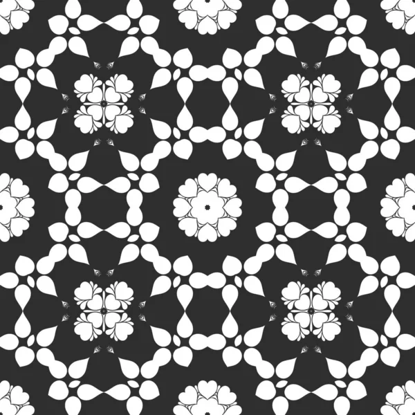 black and white abstract seamless background