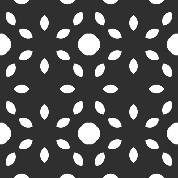 Black White Abstract Ornamental Background — Stock Photo, Image