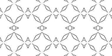 Siyah ve beyaz süs arka plan