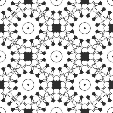 Siyah ve beyaz süs arka plan