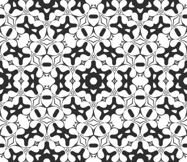 Siyah ve beyaz süs arka plan