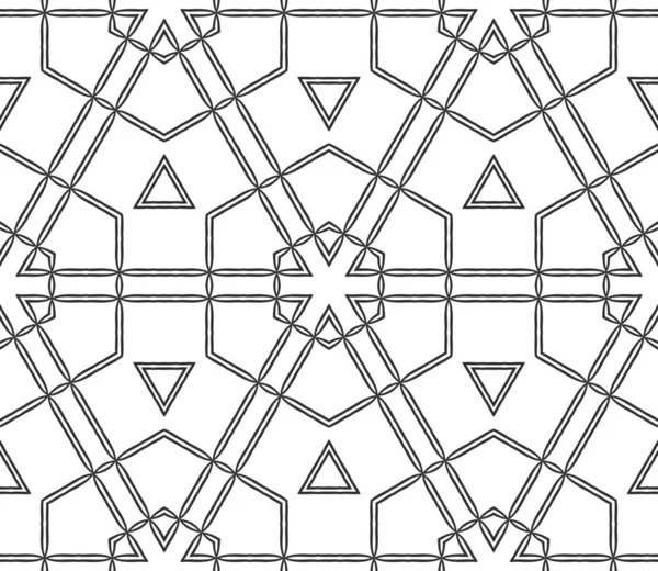 Черно Белый Абстрактный Декоративный Фон — стоковое фото