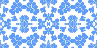 Dikişsiz arka plan mavi ve beyaz soyut