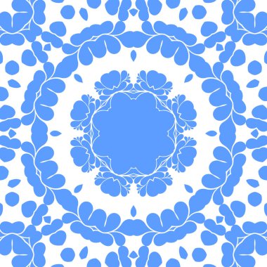 Dikişsiz arka plan mavi ve beyaz soyut