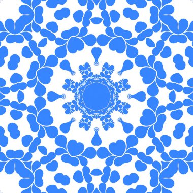 Dikişsiz arka plan mavi ve beyaz soyut