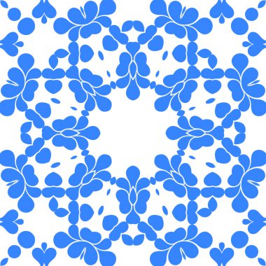 Dikişsiz arka plan mavi ve beyaz soyut