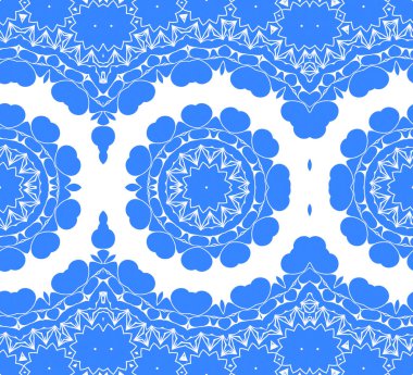 Dikişsiz arka plan mavi ve beyaz soyut