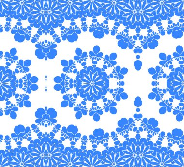 Dikişsiz arka plan mavi ve beyaz soyut