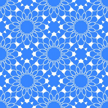 Dikişsiz arka plan mavi ve beyaz soyut