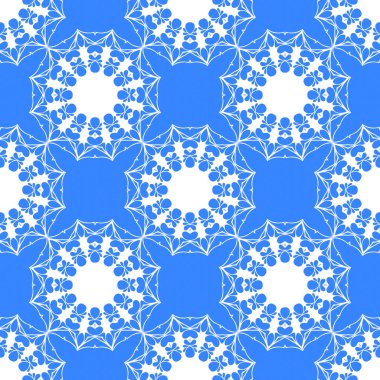 mavi ve beyaz soyut süs arka plan