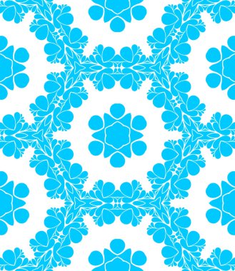 mavi ve beyaz soyut süs arka plan