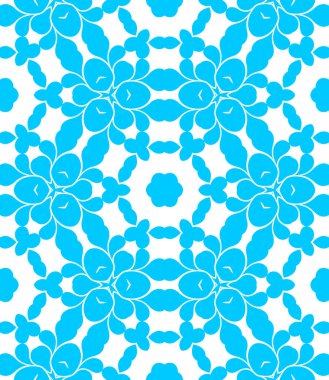 mavi ve beyaz soyut süs arka plan