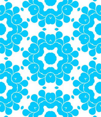 mavi ve beyaz soyut süs arka plan