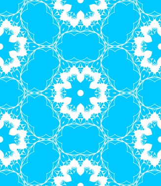 mavi ve beyaz soyut süs arka plan