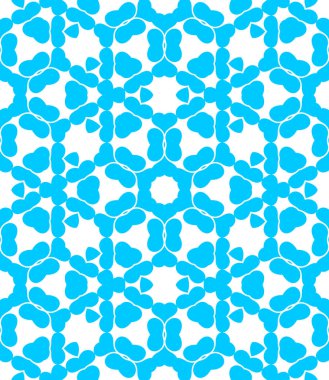 mavi ve beyaz soyut süs arka plan