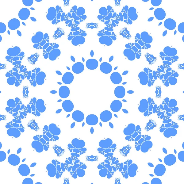 Dikişsiz arka plan mavi ve beyaz soyut