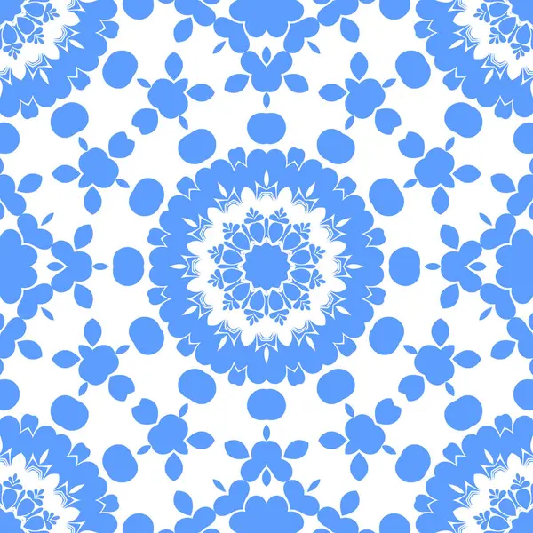 Dikişsiz arka plan mavi ve beyaz soyut