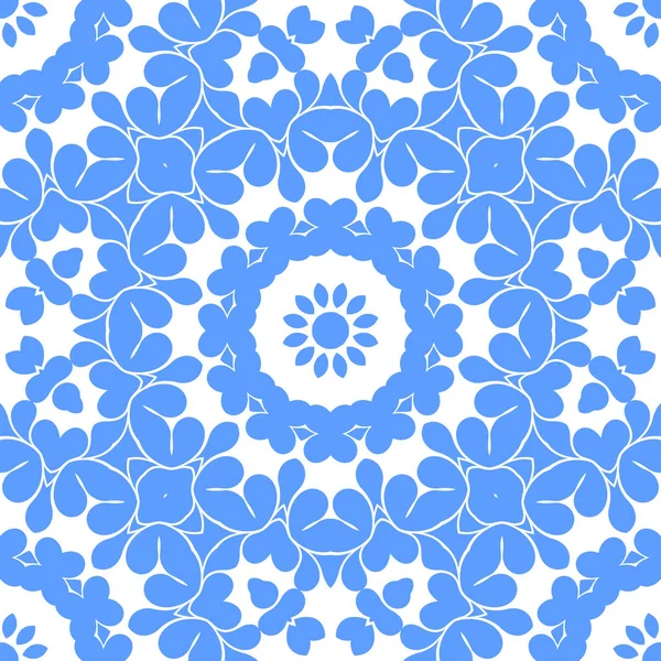 Dikişsiz arka plan mavi ve beyaz soyut