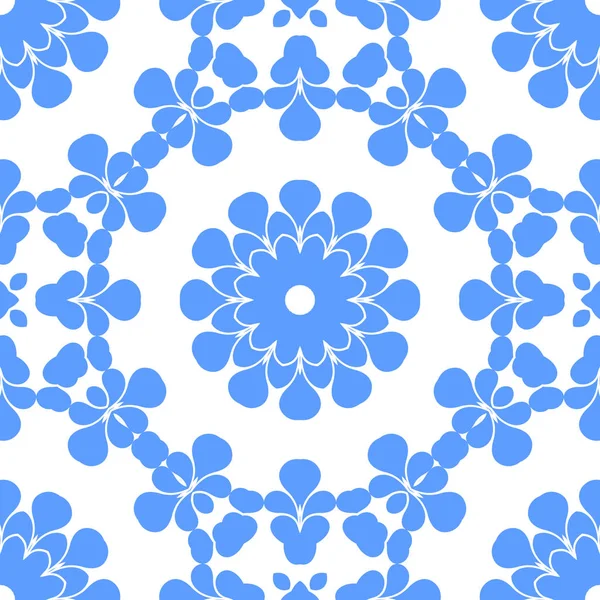 Dikişsiz arka plan mavi ve beyaz soyut