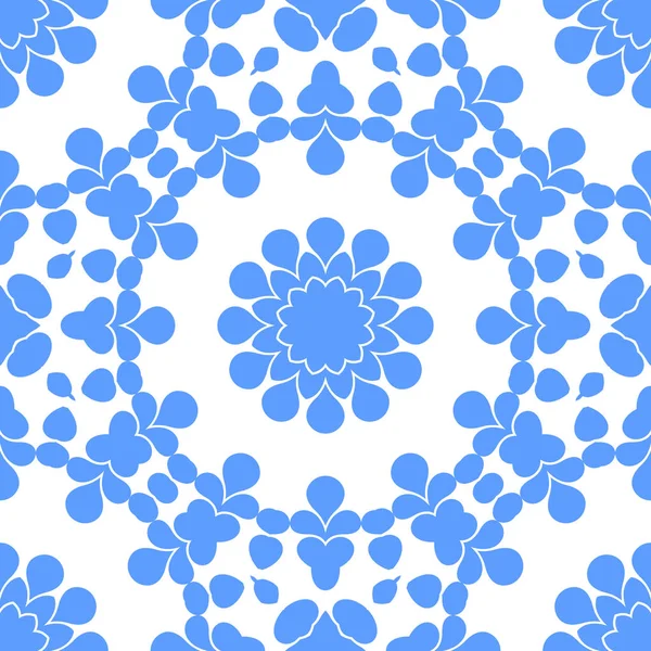 Dikişsiz arka plan mavi ve beyaz soyut